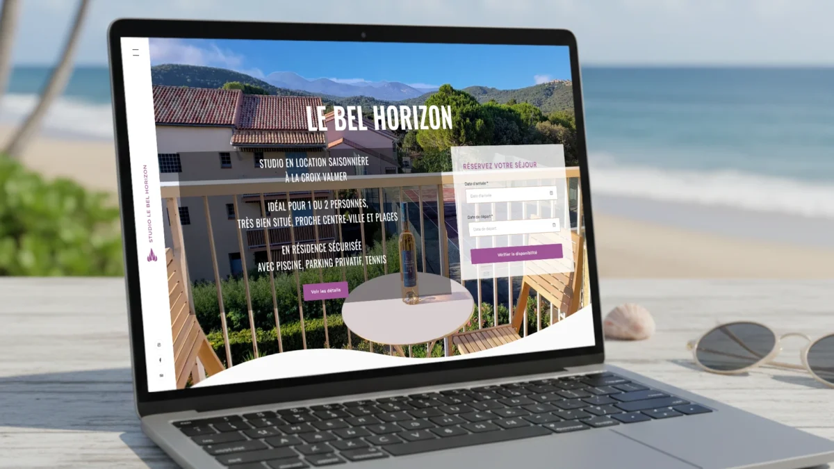 Le bel horizon, Studio en location saisonnière à La Croix Valmer